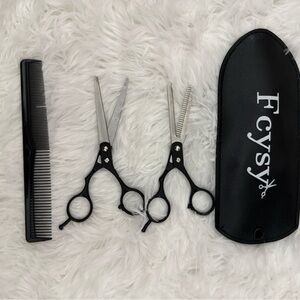 Black‎ Hair Styling Scissors Set